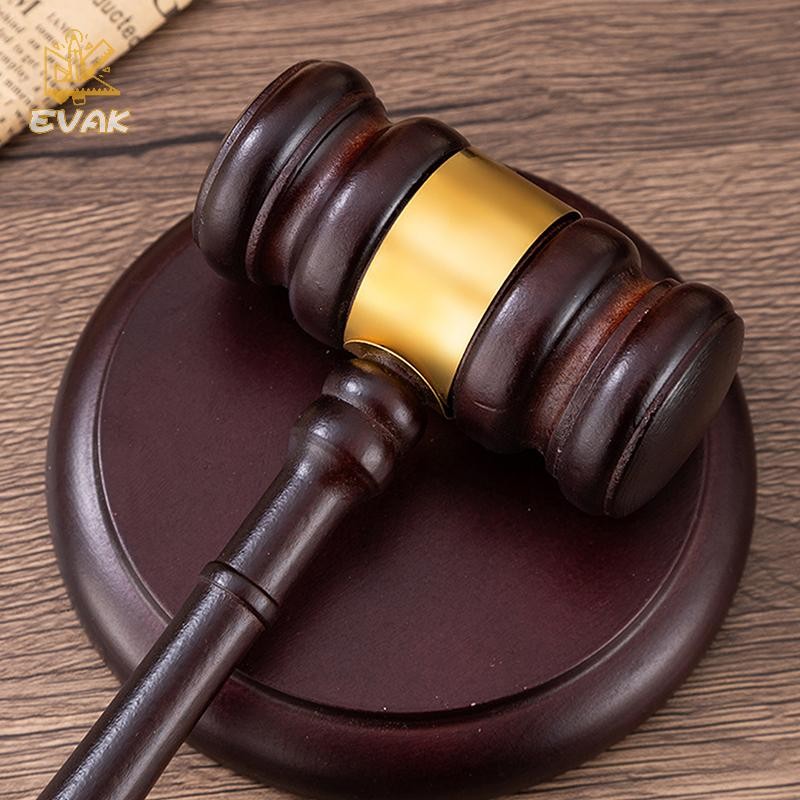 Alittlesetrtu Phụ kiện bàn làm việc hoàn hảo, Bộ gave và khối âm thanh bằng gỗ dành cho luật sư, thẩm phán, Chủ tịch hội đồng đấu giá, Chủ tịch câu lạc bộ VN
