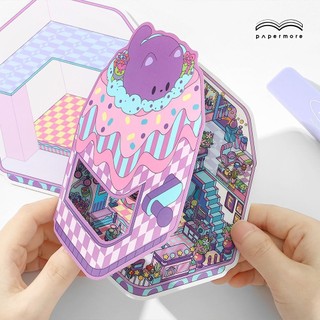 PaperMore Góc Nhỏ 3.0 Ba Chiều Cabin Tự Làm Cảnh Chất Liệu Miếng Dán