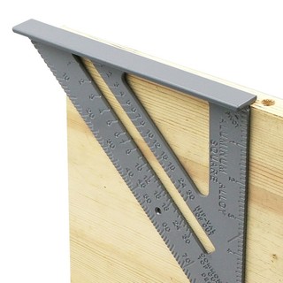 Thước ke góc vuông 7inch -đo góc đa năng nhôm Thước tam giác