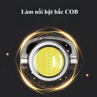 Đèn pin móc khóa LED mini siêu sáng, đa năng 7 chế độ, sạc USB, cho mọi hoạt động ngoài trời