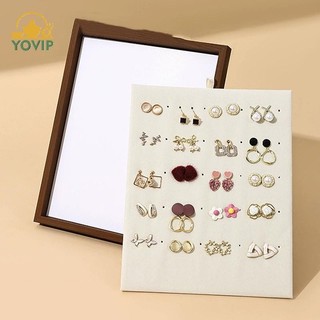 YOVIP Vintage Nhẫn Trưng Bày Đứng Dung Tích Lớn Trang Sức Giá Để Đồ Thích Hợp Cho Nhẫn, Bông Tai Thời Trang Trang Trang Sức Trưng Bày Đứng VN