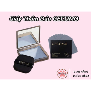 [GECOMO] Giấy Thấm Dầu Than Tre GECOMO Thấm Hút Dầu Thừa Trên Mặt, Giảm Bã Nhờn, Giúp Da Khô Thoáng, Sáng Mịn