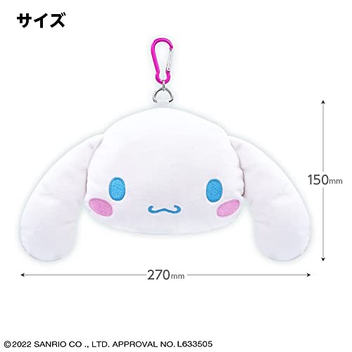 Túi phụ kiện golf Cinnamoroll kèm móc carabiner – Thiết kế Sanrio dễ thương, đựng bóng & tee