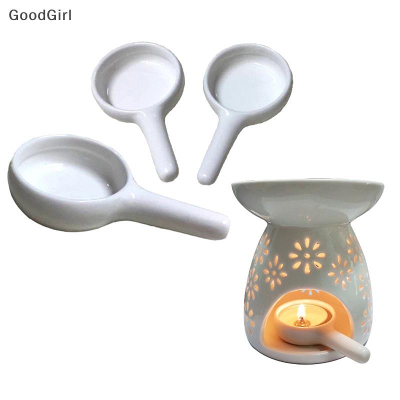 [GoodGirl] Giá đỡ nến bằng gốm Sáp tan chảy Đầu đốt dầu Khuếch tán Khay thơm Lò thơm Chân nến Trang trí nhà cửa VN