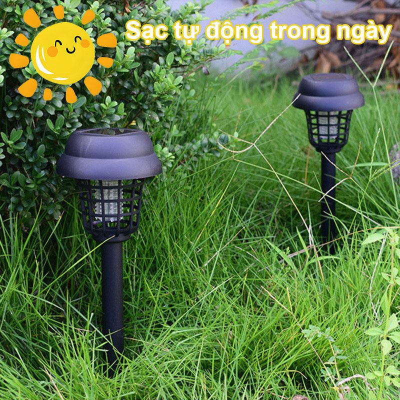 Đèn Diệt Muỗi Năng Lượng Mặt Trời,Đèn cắm đất,Chống Muỗi Năng Lượng Mặt Trời Chống Thấm