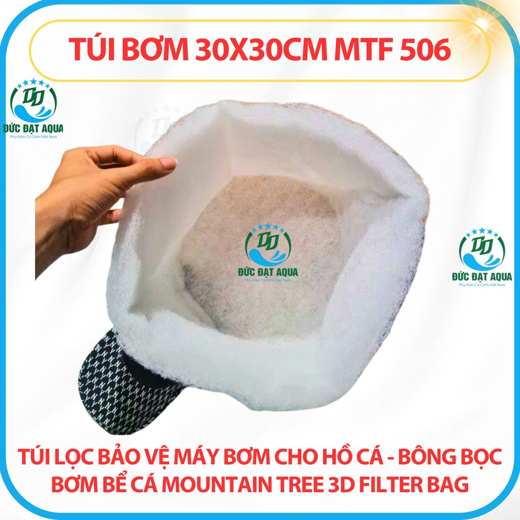 Túi lọc máy bơm cho hồ cá -Bông lọc bể cá MOUNTAIN TREE 3D FILTER BAG MTF306 4