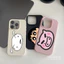 ibumpers Ốp Điện Thoại iPhone Họa Tiết Lợn Hồng Thú Cưng Dễ Thương Cho IPhone 16 15 14 12 13 11 Pro Max IP 7 8 Plus X XS XR Ốp Lưng Mỏng Silicon Mềm Da Họa Tiết