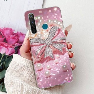 Dành Cho Realme 5 Pro 5i 5s Mới Thanh Lịch Họa Tiết Mèo Vỏ Realme5 5i 5s 5Pro Silicon Mềm TPU Vỏ Điện Thoại