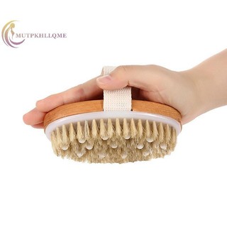 Csndices 1 Cái Tẩy Tế Bào Chết Bằng Gỗ Massage Toàn Thân Bàn Chải Tắm Lông Tự Nhiên Mềm SPA Người Phụ Nữ Người Phụ Nữ Chăm Sóc Da Ướt Khô Body Brush VN