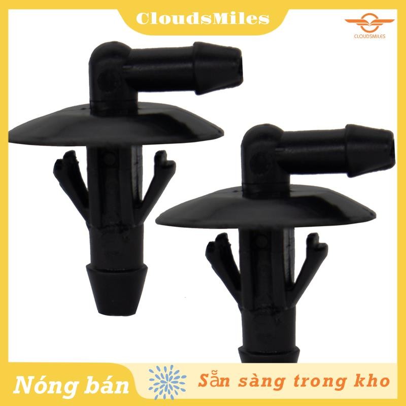 [CloudsMiles] 2 Cái / bộ Đầu nối vòi rửa kính chắn gió ô tô cho Sprinter 2500 3500 MB100 MB140 Auto