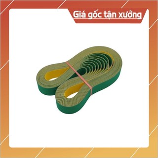 Dây Đai Dẹt Vàng Xanh | Dây Curoa Dẹt 2mm, 3mm,5mm Dây Đai Chuyển Động theo kích thước đặt hàng giá xưởng sản xuất