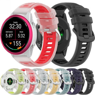 Dây đeo đồng hồ silicon màu thạch cho Garmin Forerunner 570 47mm 42mm 970 55 Dây đeo trong suốt cho Vivoactive 6-5 / Active 6 Sport Bannd