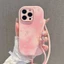 Ốp Có bảo vệ ống kính Gương Giá đỡ iPhone 16 15 14 13 12 11 Pro Max 8Plus Chống Rơi Dây Đeo Silicon Mềm Cho DLJSXPM587