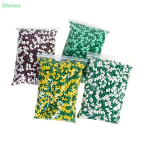 Shines 1000 Cái 0 # Trống Gelatin Viên nang Kích thước Gel Thuốc Viên Vitamin Viên nang VN