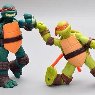 Ninja Rùa TMNT Búp Bê Hình Khớp Di Chuyển Được Ninja Rùa Đồ Chơi Trẻ Em Thịt Người Trang Trí Mô Hình Quà Tặng Sinh Nhật