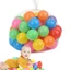 QEARY 50 CÁI Đồ chơi bóng đại dương dày, Đồ chơi xếp hình bóng sóng dày tương tác Montessori, Đồ chơi bóng nảy Bóng nhựa nhận thức tinh tế Bóng đại dương Đồ chơi trong nhà cho bé trai bé gái