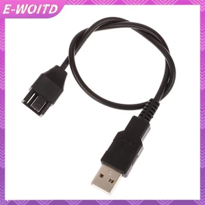 E-woitd 30 / 50 / 100CM 3 / 4 Pin Quạt Sang USB Adapter Cáp Máy Tính Pc Quạt Nguồn Cáp Kết Nối Bộ Chuyển Đổi HNVN