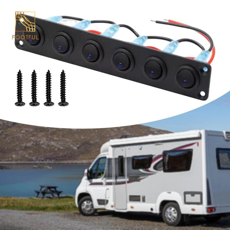 Bảng điều khiển công tắc Rocker cho ô tô Công tắc sửa đổi ô tô đa năng trên công tắc tắt cho du thuyền Xe ô tô