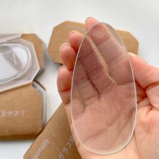 Máy chà sàn chân WEAVELYF, Tấm Rasp chân thủy tinh hai mặt, Dụng cụ tẩy tế bào chết bằng kính Heel File Hard Dead Skin Remover Chăm sóc móng chân
