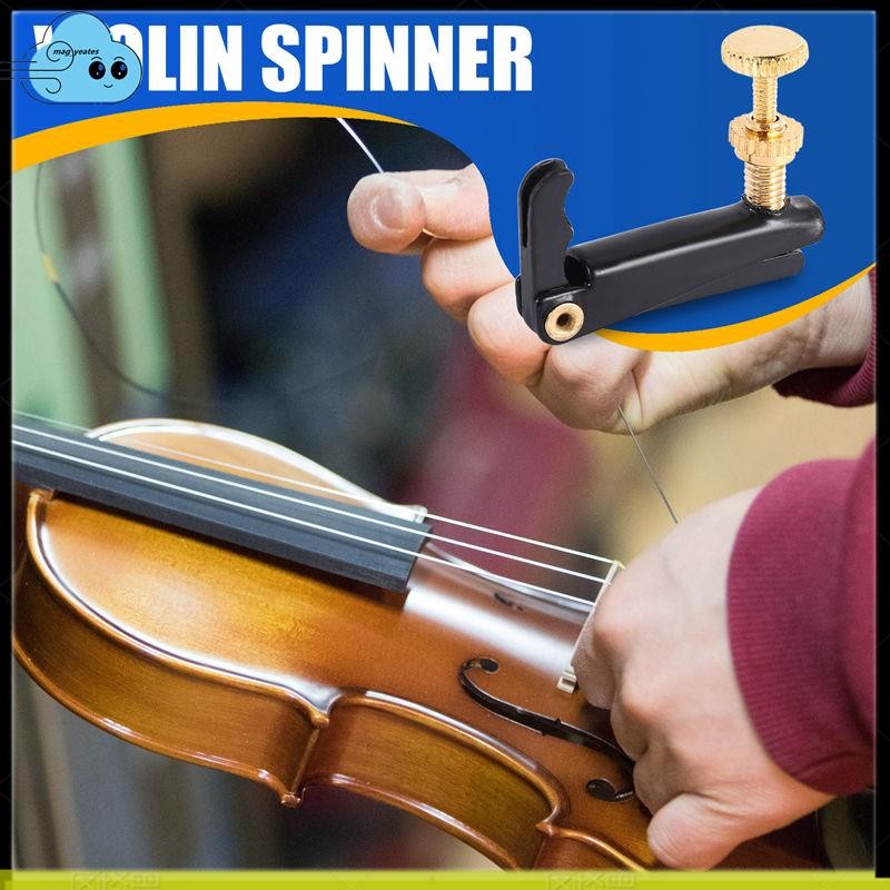 4 Chiếc Violin Fine Tuner Điều Chỉnh Với Đồng Mạ Vít Cho 3 / 4 4 / 4 Kích Thước Đàn Violin Phụ Kiện