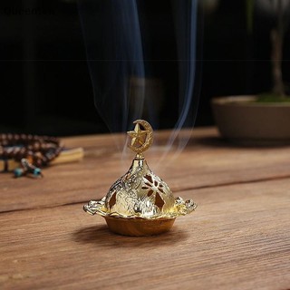Queenten Lư Hương Rỗng Tháp Vàng Dầu Đốt Phong Cách Ả Rập Lư Hương Giá Đỡ Cho Gia Đình Khách Sạn Giá Đỡ Hương Đồ Trang Trí Yoga QT