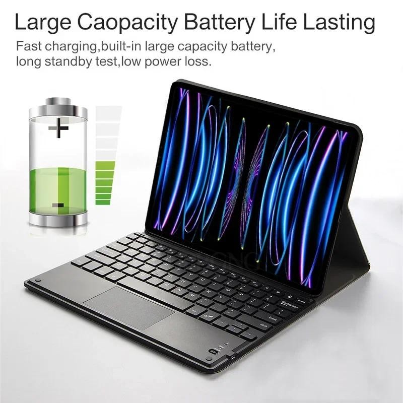 Vỏ Bàn Phím Cảm Ứng Cho Xiaoxin Pad Pro GT 11.1 inch Bàn Phím Bluetooth Không Dây Chuột Bao Cho Lenovo Pad Pro GT Phụ Kiện