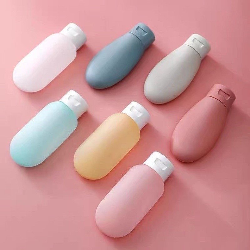 Combo 2 lọ chiết mỹ phẩm dầu gội sữa tắm 60ml x2
