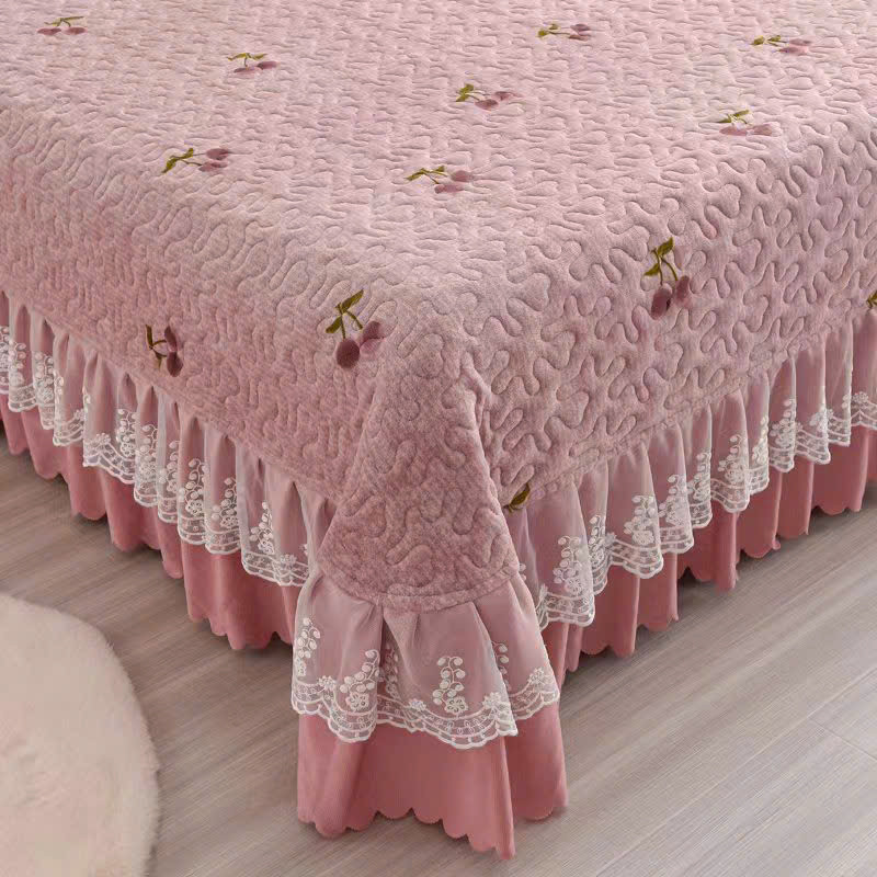 (ST865) Bộ Chăn Ga Gối Nỉ Nhung Trần Bông Cao Cấp, Mềm Mịn – Đẳng Cấp Mùa Thu Đông - MemMinBedding