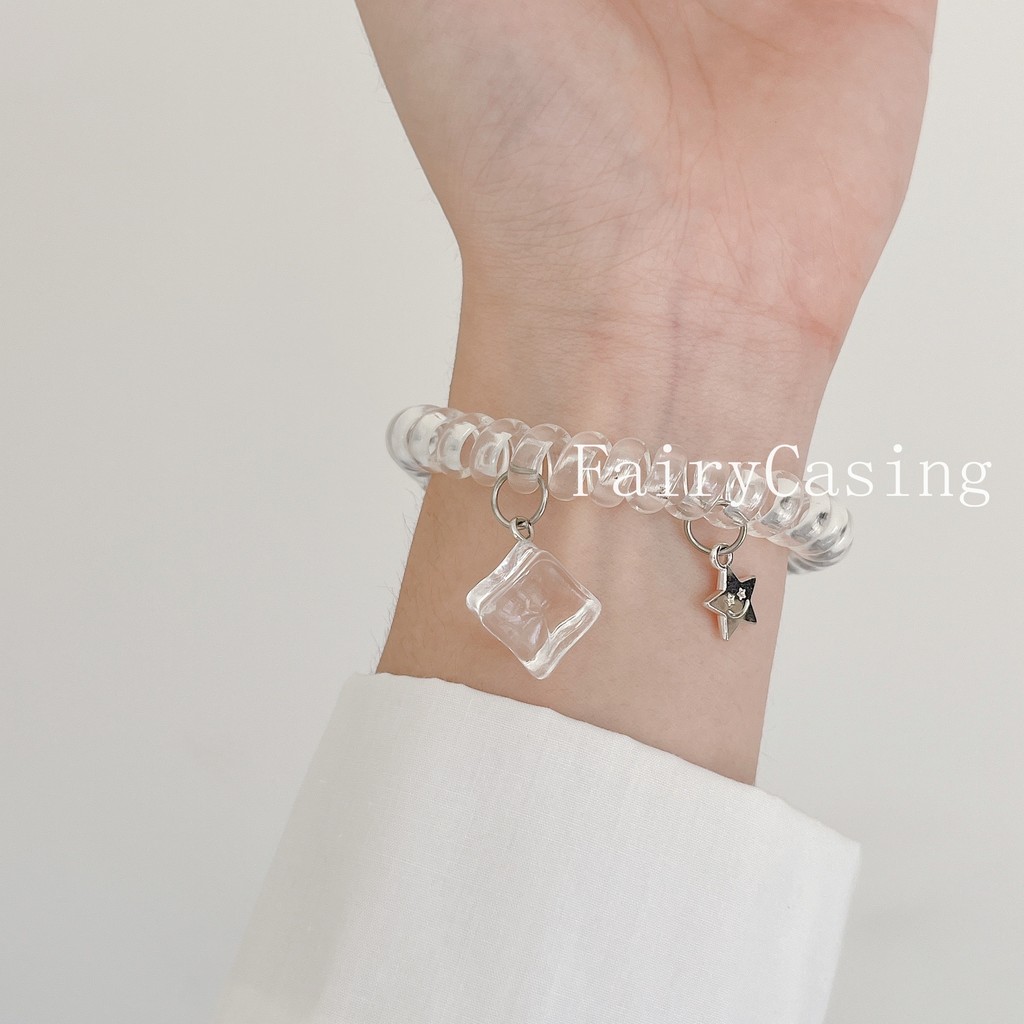 Vòng tay đàn hồi trong suốt cho Huawei Band 11 Pro 10 9 8 Dây đeo cổ tay cho Huawei Band Fit 4 4Pro 3 2 Dây đeo đồng hồ