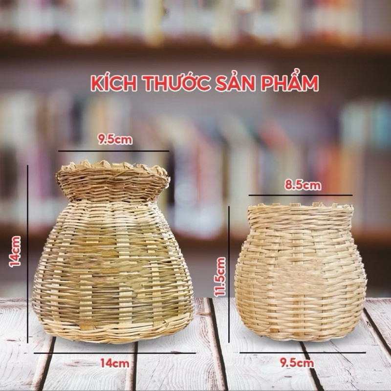 GIỎ TRE ĐỰNG CUA, TÔM, CÁ – GIỎ ĐỰNG, DECOR TRANG TRÍ