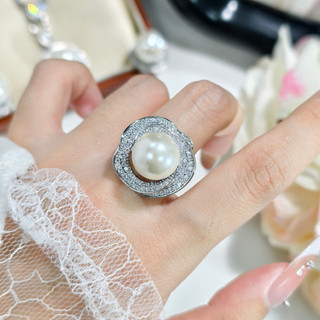Trang sức thời trang châu Âu và Mỹ với kim cương, ngọc trai và hoa
