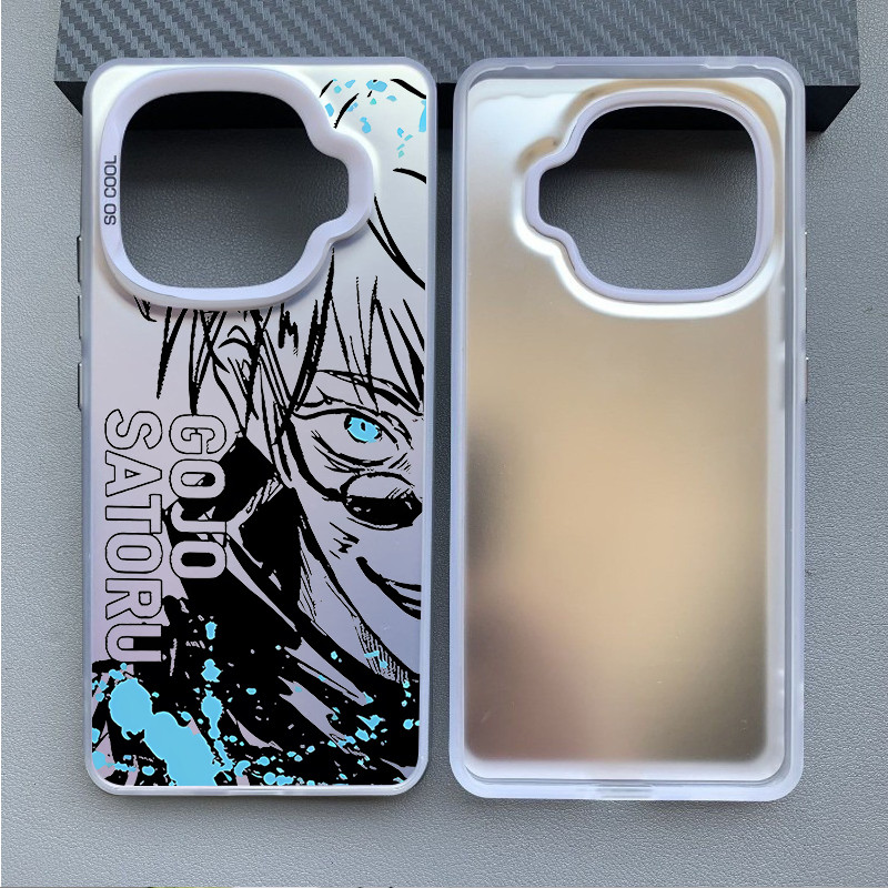 Jujutsu Kaisen‌ Ốp Điện Thoại GOJO SARORU CHOSO Cho iQOO 15 13 12 Pro Z10 Turbo Z9 Z9X Neo 11 / Neo 10 Pro Neo 9 Micro Matte Frosted Phone Case cho iQOO Z9 Turbo Z8 Vỏ iQOO Chống Sốc