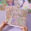 Nhãn dán cảnh Cabin TUYỆT VỜI, Nhãn dán phong cảnh PET 5.0 6.0 7.0, Cảnh 8 / 10 dễ thương 20 tờ Phim hoạt hình Thị trấn phong cách lớn DIY Sticker Sách dành cho trẻ em