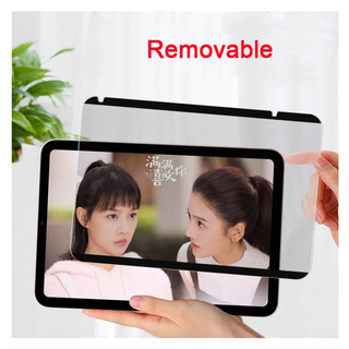 Bảo vệ màn hình riêng tư cho Samsung Galaxy Tab A11 8.7 '' SM-X133 SM-X135 2025 A11Plus S11 S10 Lite S9 FE Plus S8 S7 FE A9 Plus Phim giấy lọc chống nhìn trộm ngang