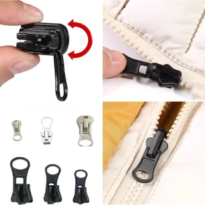 OXXGGKAO 10 Bộ Dây Kéo Sửa Chữa Khóa Kéo 3 5 8 Dây Kéo Có Thể Tháo Rời Thanh Trượt Dây Kéo Kéo Kéo