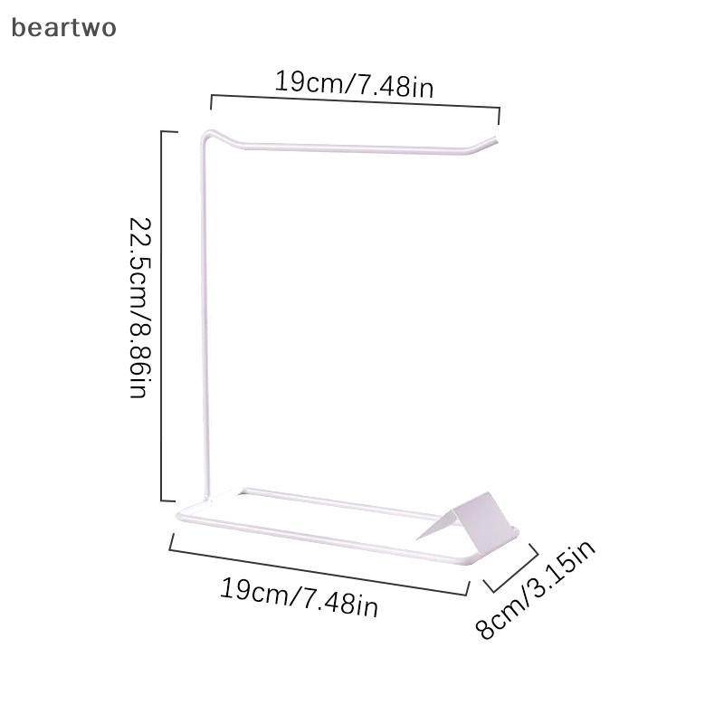 < Beartwo > Đế trưng bày trang sức bằng sắt Để bàn Đồ lặt vặt Giá đựng đồ trang sức cho vòng cổ Vòng tay Bông tai Nhẫn đẹp
