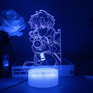 GC9 Kaiju No 8 Kafka Hibino Reno Ichikawa Kikoru Shinomiya Đèn Ngủ 3D Đèn LED Sạc USB Chiếu Sáng Trang Trí CG
