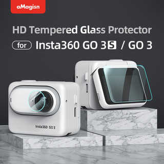 Dành Cho Insta360 GO 3S, GO 3 Màn Hình Phim Cường Lực Bảo Vệ Phụ Kiện Camera Thể Thao