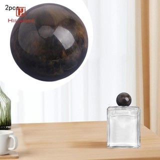 2x Mũ Nước Hoa Thay Thế Chai Thủy Tinh Xịt Có Thể Đổ Lại Nắp Chai Xoắn Nắp Tròn Thanh Lịch Phù Hợp Với Đường Kính 15mm. Chống bắn nước