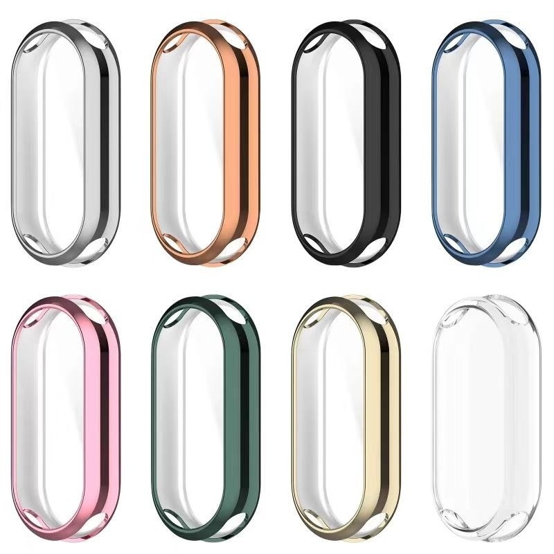 Ốp Bảo Vệ Mềm Cho Xiaomi Mi Band 10 9 8 NFC Bảo Vệ Màn Hình TPU Với Điều Khiển Cảm Ứng Nhạy Cảm Miband 8 9 Màn Hình Phụ Kiện Phim