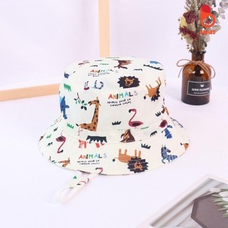 Mũ vành bucket sắc màu họa tiết đáng yêu cho bé từ 2 tới 4 tuổi