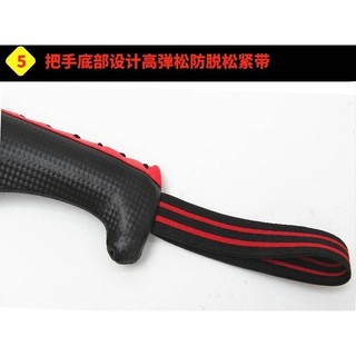 Taekwondo Kick Pad Foot Target Foot Plate Training Equipment Handle Children's Punch Mitts Supplies Special Target Chicken Leg Target Ringing Target o9er