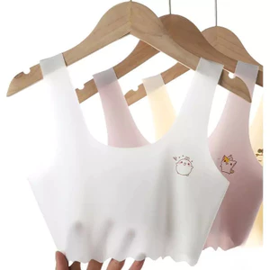 20-60kg áo ngực mỏng lớp đầu tiên học sinh áo ngực cao su quần áo bé gái