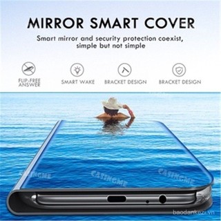 Ốp Gương thông minh Redmi Note 13 Pro 5g cho Redmi note13pro note13 Note 13 Pro 13Pro Plus 13Pro 13Pro 13Pro Ốp điện thoại nắp gập 4G 5g giá đỡ bằng da giá đỡ chống sốc