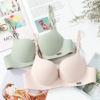 Áo ngực đẩy liền mạch một mảnh gợi cảm phong cách Anh Áo ngực mềm mại, thoáng khí, không dây có đệm đệm để tạo ra sự tách rời gợi cảm
