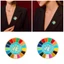 BTF Men Mục tiêu phát triển bền vững Pin Liên Hợp Quốc SDGs Trâm Phụ kiện 17 màu Trâm cài Unisex Huy hiệu trang sức