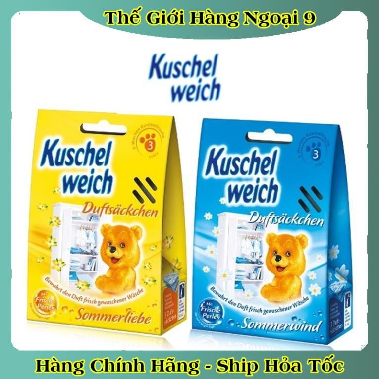 [auth] Túi thơm tủ quần áo cho bé Kuschel weich hình gấu trẻ em an toàn - Nội địa Đức đủ Bill [Hot]