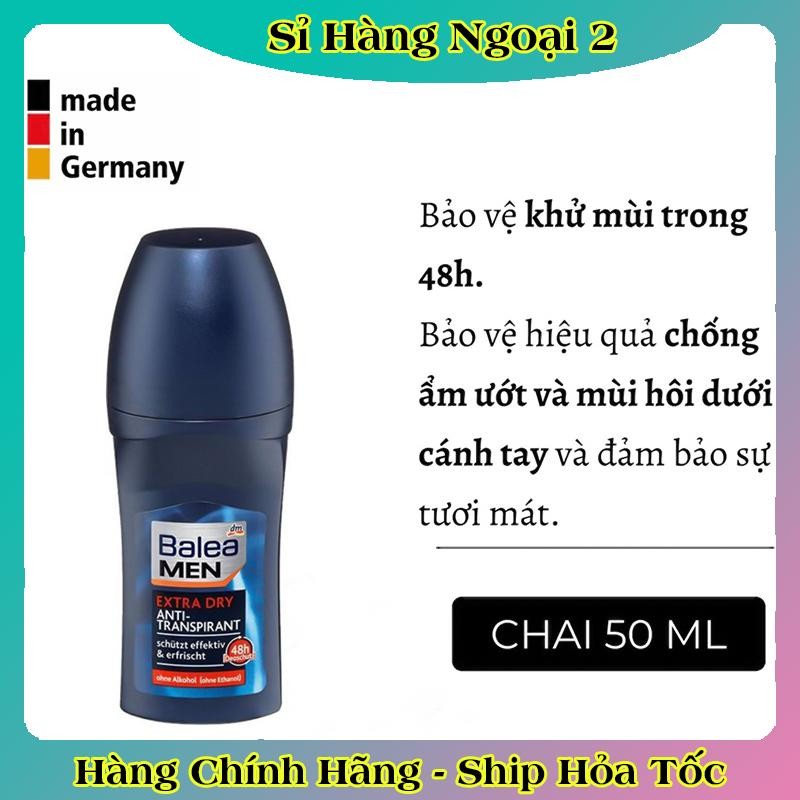 [DATE MỚI NHẤT] Lăn khử mùi cơ thể cho nam Balea Men 50ml Đức