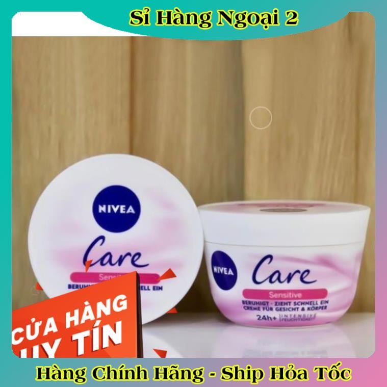 [auth] Kem dưỡng ẩm NIVEA CARE Đức - Siêu dưỡng ẩm chống khô da, chống nứt nẻ  🎀 [Hot]