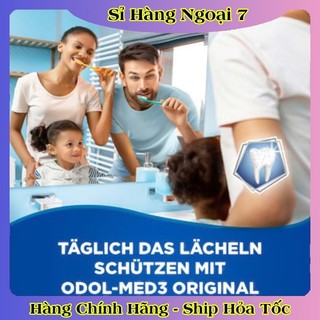 [Date mới đủ bill] Kem đánh răng Odol-med3 tuýp 75ml ngừa sâu răng hiệu quả của Đức